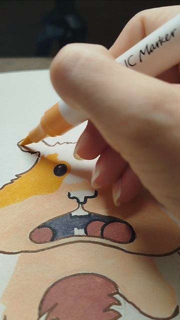 Рисуем хомяка 🐹