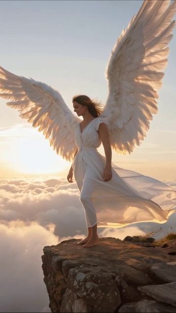 Ангел на краю мира #ангел #красота #природа