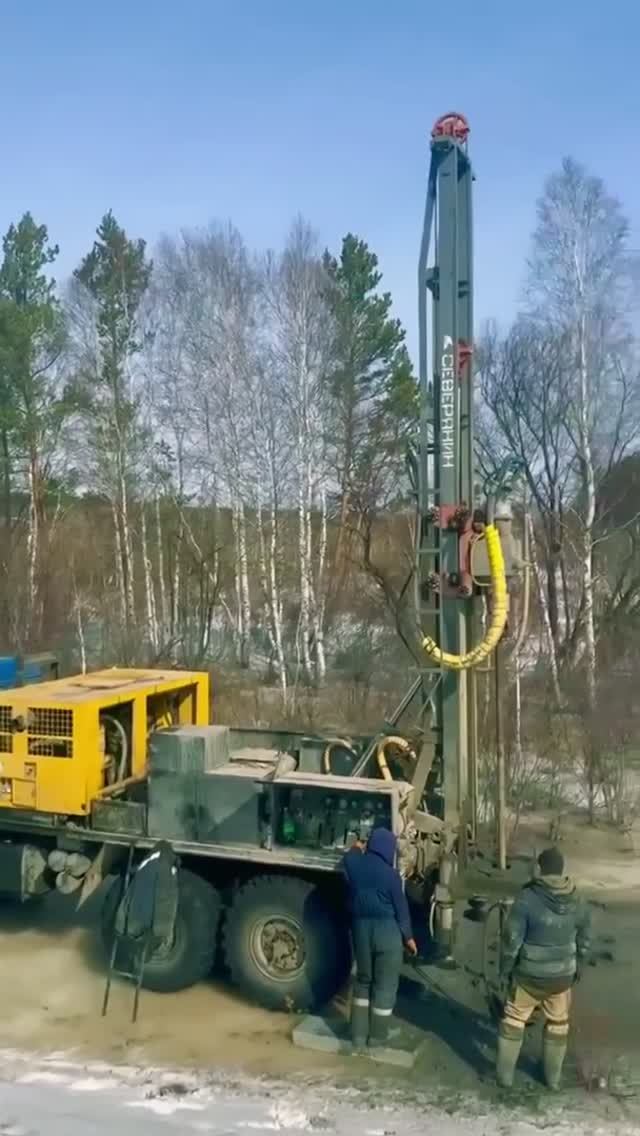 Буровые «СЕВЕРЯНИН» в работе