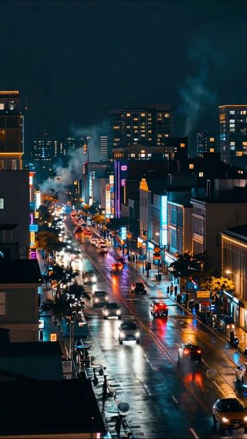 Ночной город: магия улиц #ночнойгород #городскаяжизнь #фотография