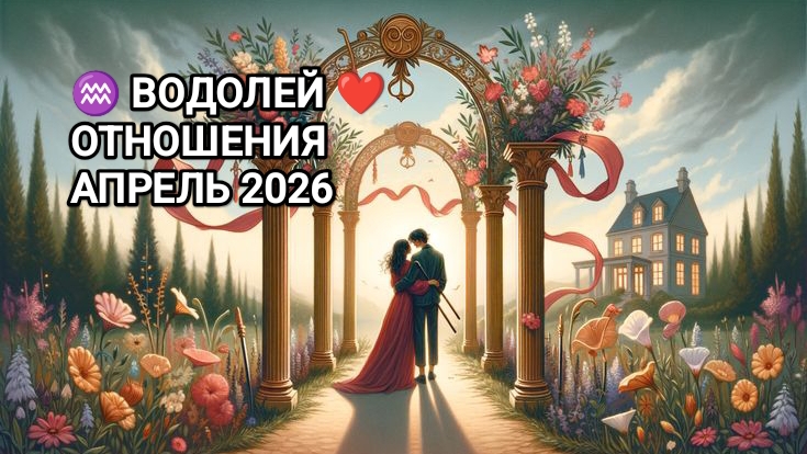 ♒ ВОДОЛЕЙ ❤️ ОТНОШЕНИЯ АПРЕЛЬ 2026