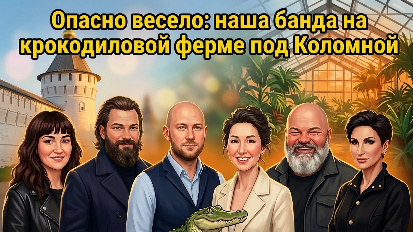 Опасно весело: крокодиловая ферма под Коломной и зверопарк за 10 минут.