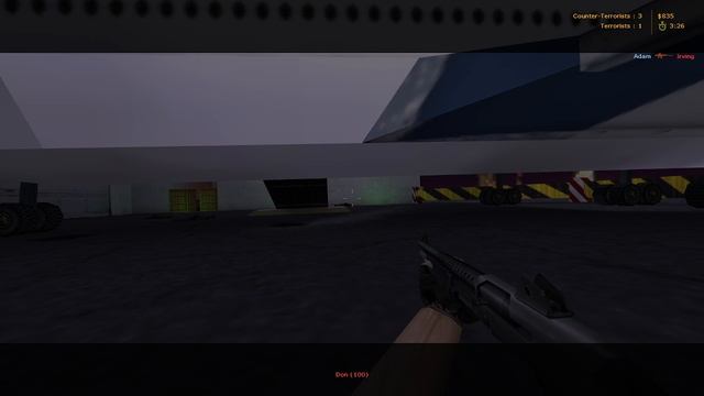 Играю в Counter-Strike(1.6) #2 Cs_747