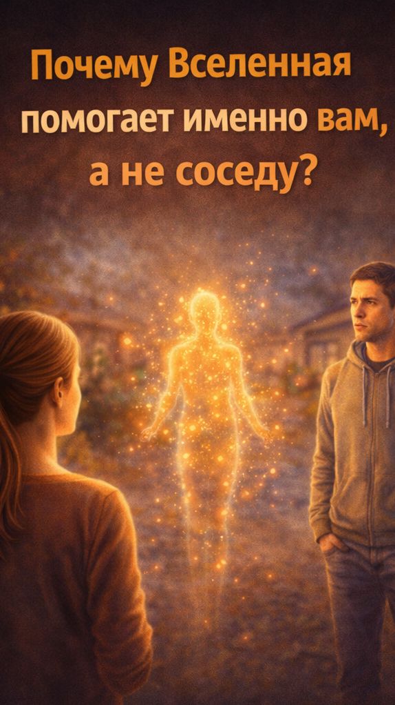 Почему Вселенная помогает именно вам, а не соседу?