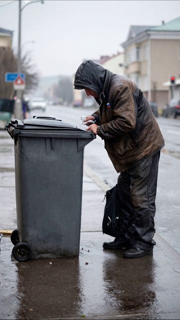 Безнадежность в сером мире #бедность #грусть #желание