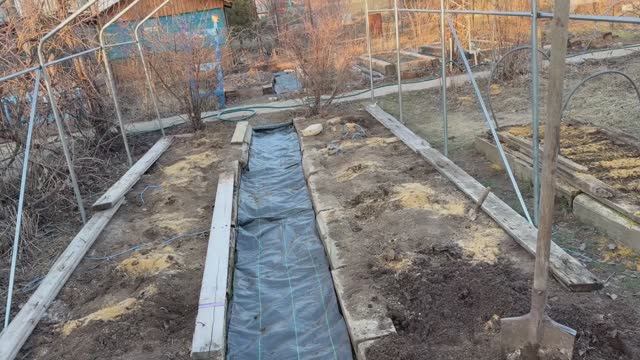 Собрал теплицу!  Навел красоту! Все про все !