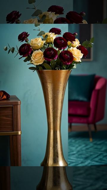 D9324 Ваза декоративная 15х15х64см Glasar