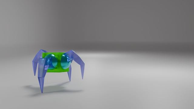 Blender паук!
