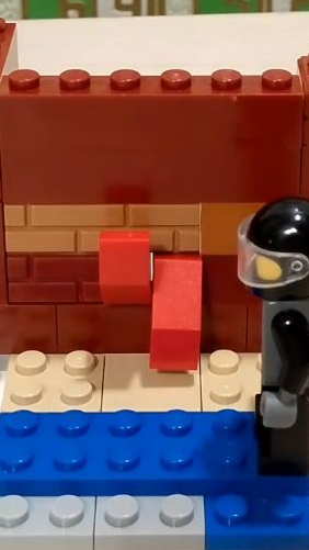 Обзор Лего Амонг Ас - Дирижабль(коридор,вентиляция и душевые),2 часть