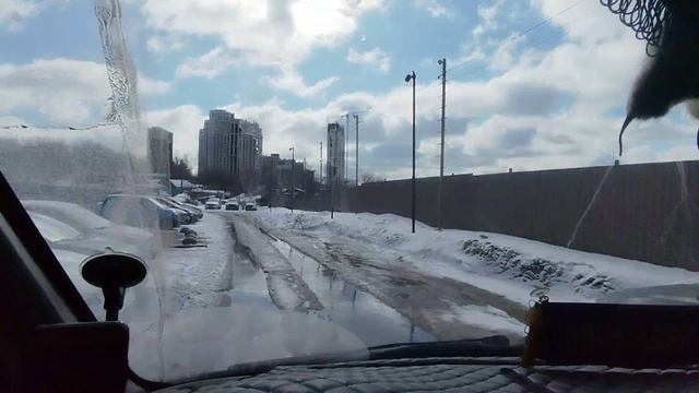 Новосибирск поплыл. Яндекс тариф грузовой. На своей газели.