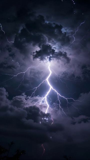 Гром и молнии: величие природы #молния #гром #природа