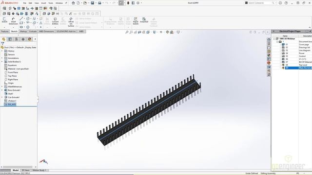 Проектирование интегрированных систем с помощью SOLIDWORKS Electrical 3D