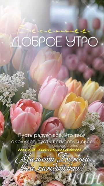 Доброе утро, Друзья! Прекрасного весеннего дня!