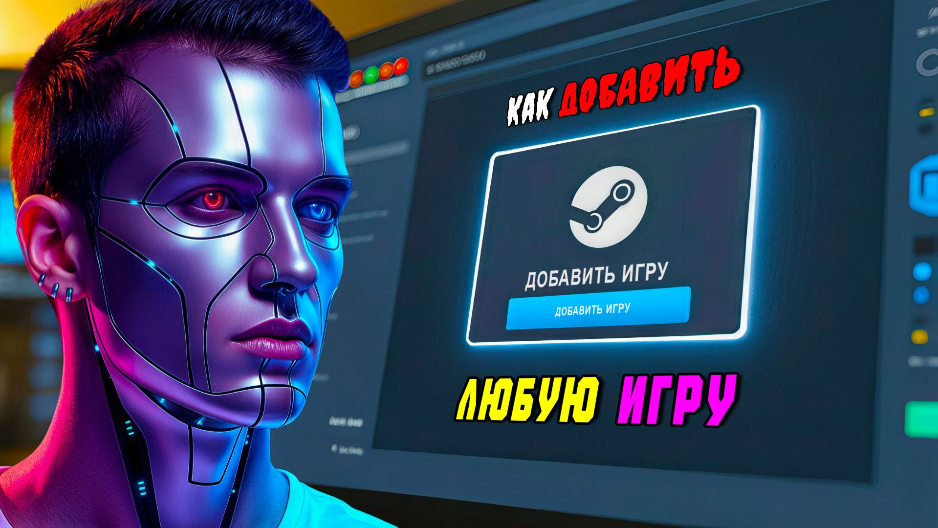 Как ДОБАВИТЬ ЛЮБУЮ ИГРУ с КОМПЬЮТЕРА в БИБЛИОТЕКУ Steam?