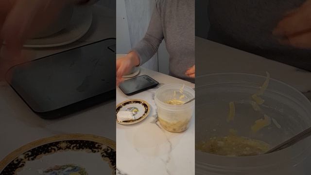 24.03 КАША ВКУСНЯША С ТВОРОГОМ, БАКЛАЖАНОВЫЙ БЛИН