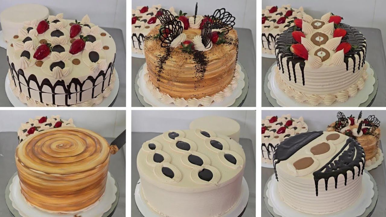 Уникальные торты, которые очень легко украсить, используя минимум ингредиентов