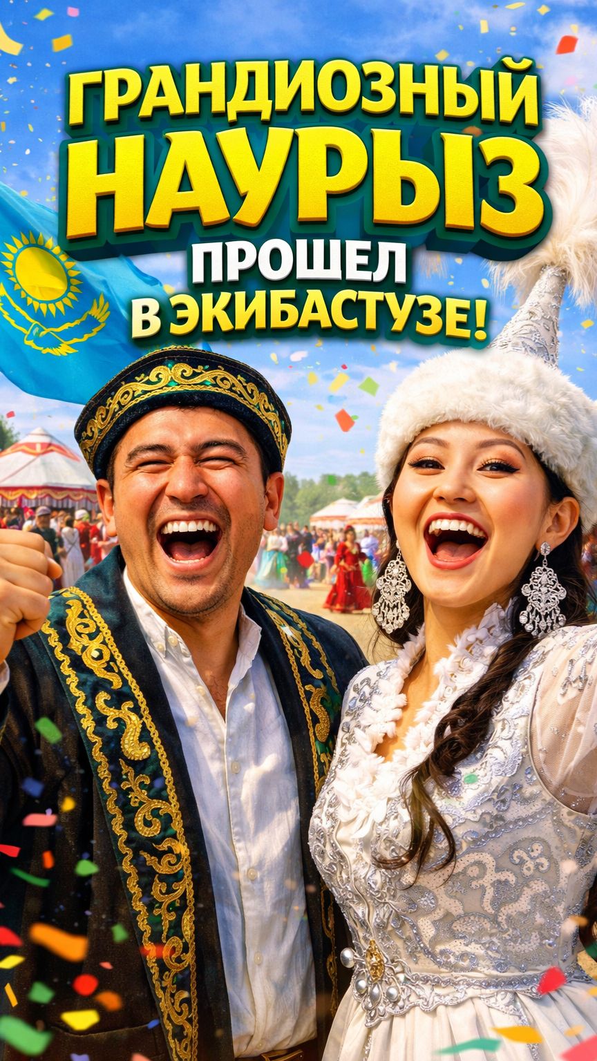 ГРАНДИОЗНЫЙ НАУРЫЗ В ЭКИБАСТУЗЕ 2026 🇰🇿 | ПРАЗДНИК ВЕСНЫ, КОТОРЫЙ НУЖНО УВИДЕТЬ