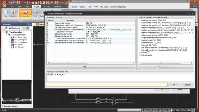 SolidWorks Electrical: схемы нумерации проводов