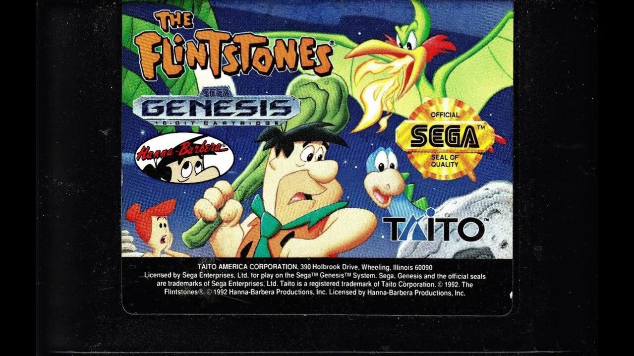 Прохождение игры The Flintstones (SEGA)