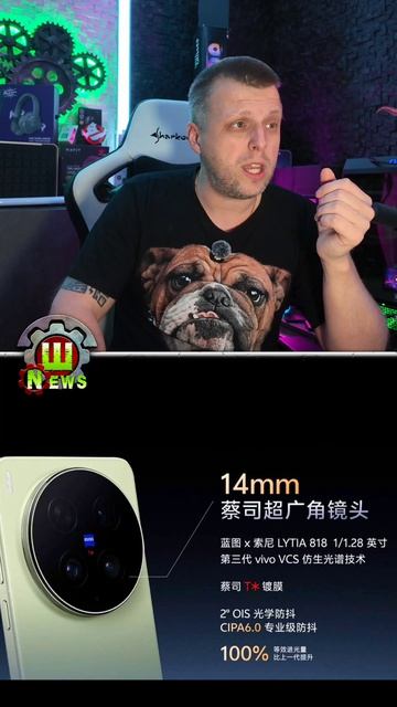 Vivo X300 Ultra новые подробности
#ViviX300Ultra #новости #шестерёнка