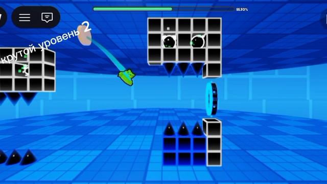 сезон 1 все монеты самый крутой уровень 2 в ROBLOX Поли даш Geometry Dash