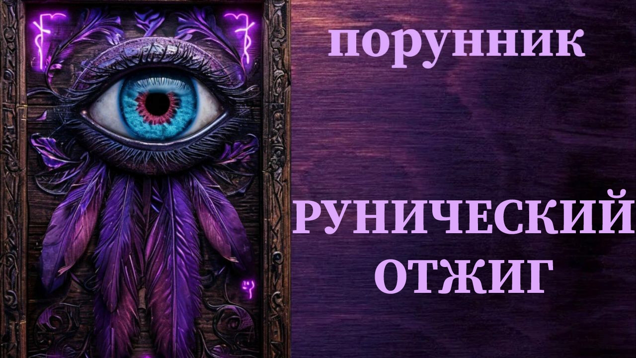 🔥РУНИЧЕСКИЙ ОТЖИГ🔥 автор СЕРГЕЙ HUNTER #негатив #вредоносные #каналы #привязки #присоски #крадник