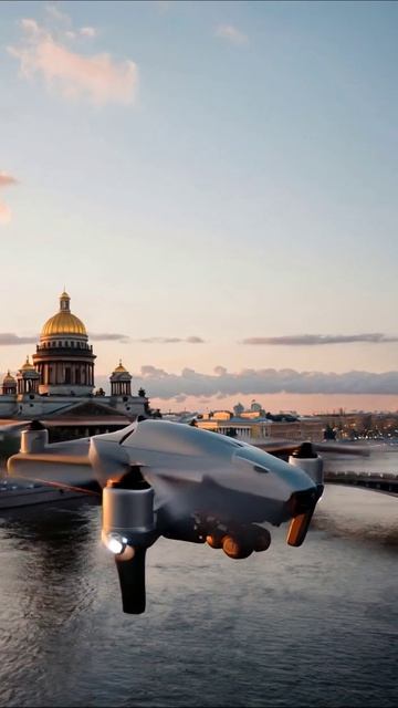 Безысходность над Петербургом: поднимаемся к пропасти #петербург #дрон #грустно