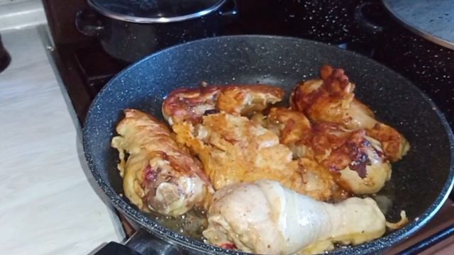 25 МАРТА 2026 г.  ГОТОВЛЮ КУРИНЫЕ ГОЛЕНИ В КЛЯРЕ.