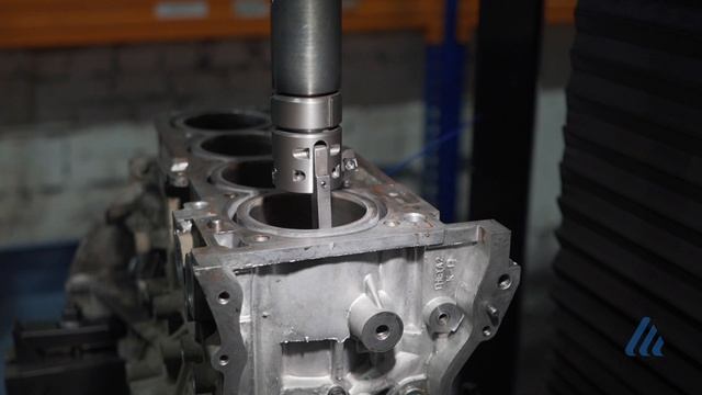 Гильзовка алюминиевого блока HYUNDAI G4KD