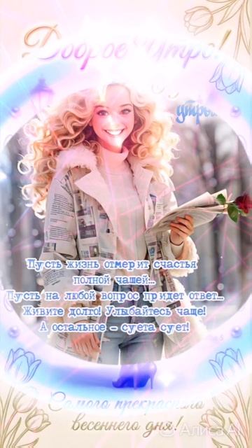 Доброе утро