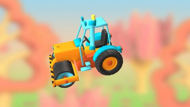 Грузовичок Лева и каток