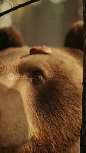 бабулька и медведь