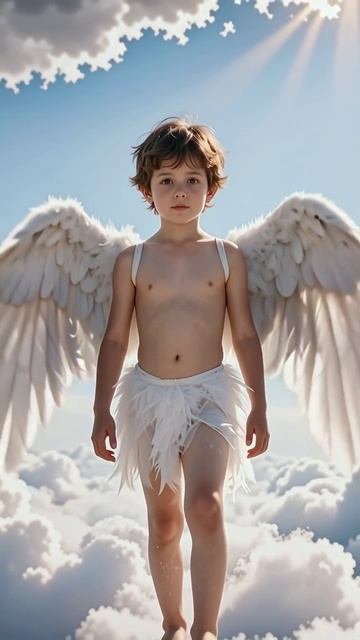 Ангел в облаках: магия детства