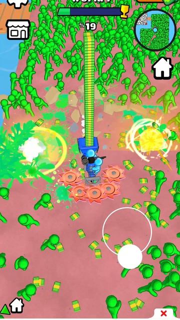 я защищаю мир от зомби