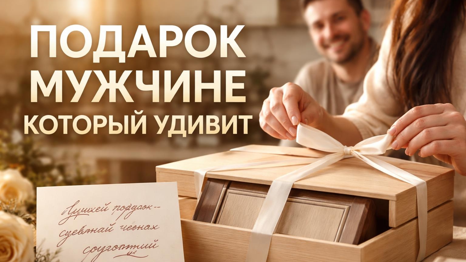 Идея подарка МУЖЧИНЕ.