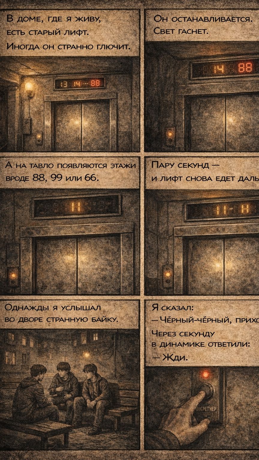 ⚠️ Не говори это в лифте #мистика #аудиорассказ #хоррор