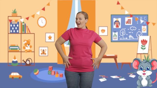 Первые Слова Малыша - Детская Песенка про Мышку!