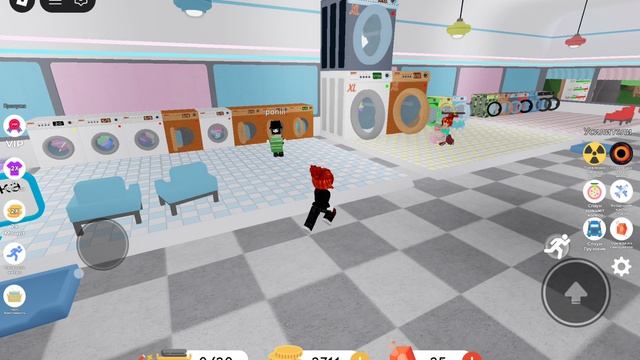 Roblox симулятор прачечной ч.4