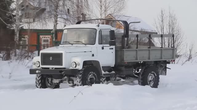 ГАЗ Садко 3308 4x4 Русский Монстр на бездорожье