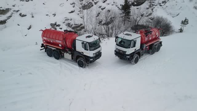 Надежная техника: АКН-17, АКН-10 на базе шасси KAMAZ-65959