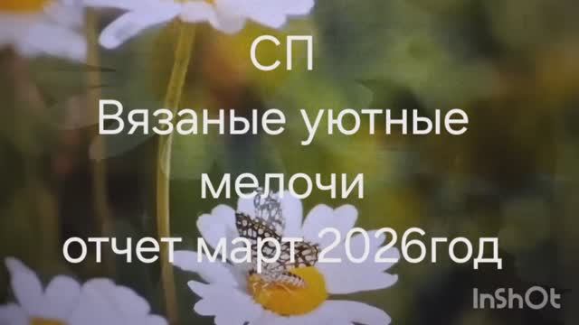СП Вязаные уютные мелочи.Отчет март 2026 год