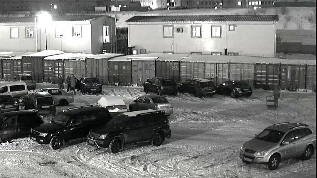 BEWARD B2.970F запись с IP-камеры, ночь