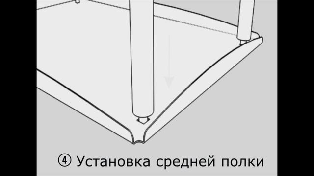 Инструкция по сборке Столик Этажерка