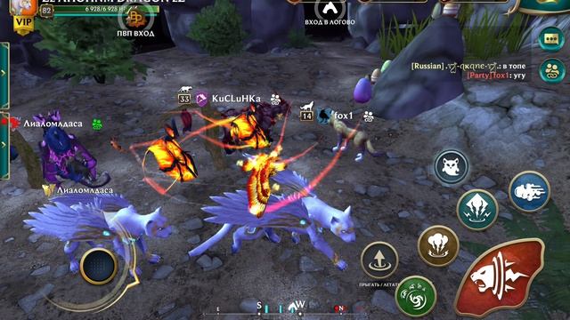 МЫ ПОССОРИЛИСЬ С ЛИАЛОМЛДАСОЙ. ИГРАЕМ В СТАЮ ЛИС🥺