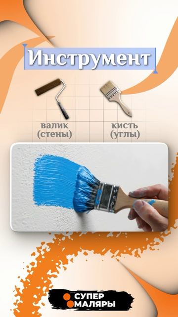 Как правильно покрасить стены?