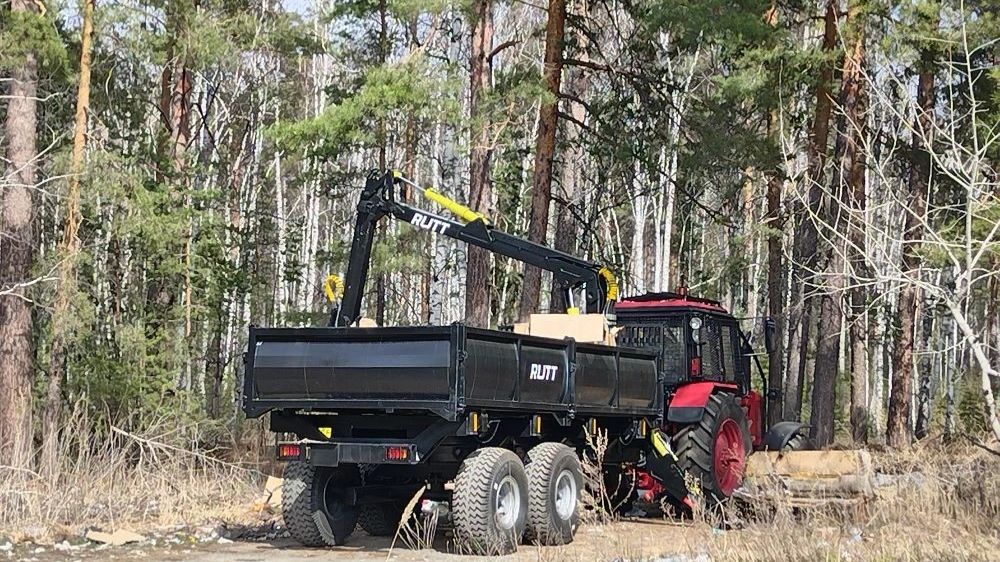 РУТТ Коммунальный полуприцеп RUTT