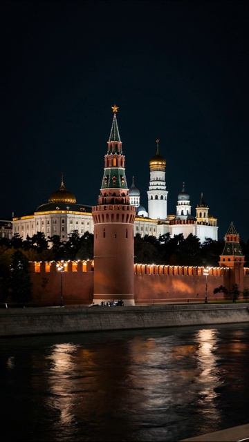 Красота Кремля ночью #Кремль #Москва #НочнаяФотография
