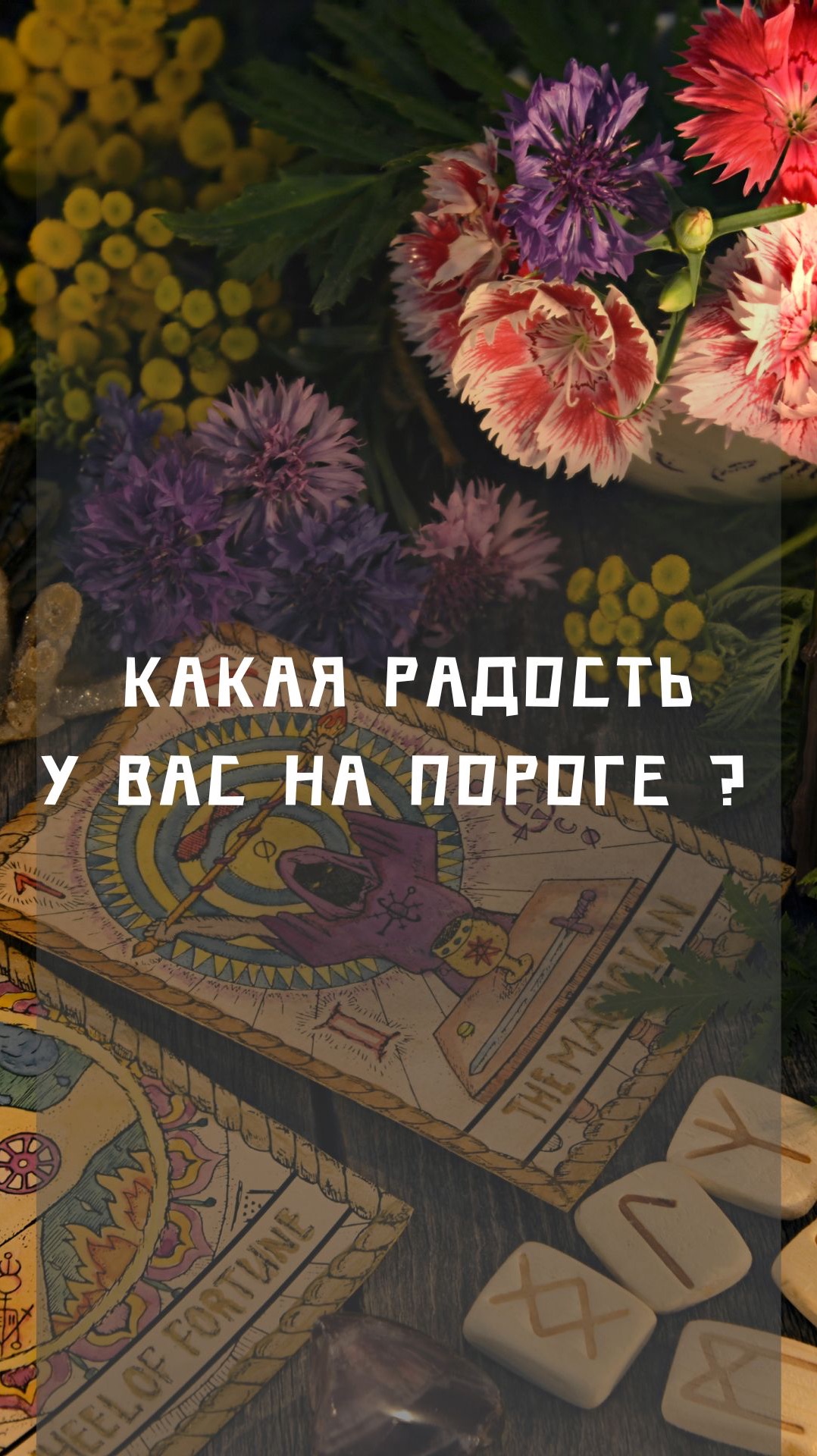 Какая радость у вас на пороге ?