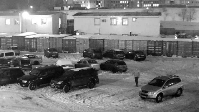 BEWARD BD4330H, запись с IP-камеры, ночь (Гопник на парковке)