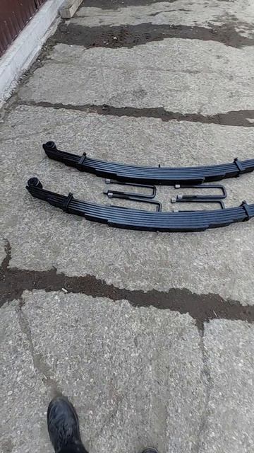 Комплект задних усиленных рессор Ивеко Еврокарго шириной 70 мм (для моделей 75-100).